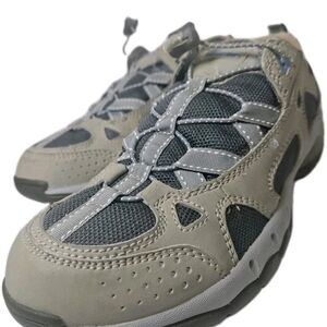 Lands' End Hiking Shoes Brown Trail Bungee Women’s 9B Cottage Y2K Boho Retro[5D